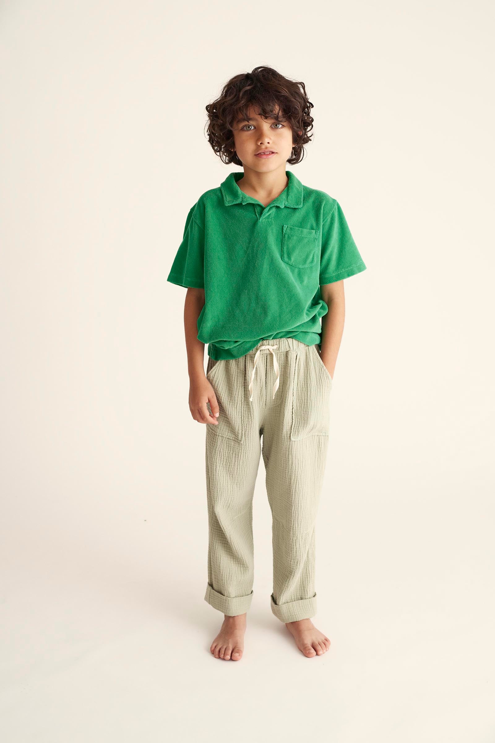 Pantalones Largos Niño Gasa Cozmo