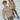 #color_green | Boy wearing striped cotton twill pants with a sweatshirt and a girl in a fall outfit
