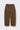 Back pockets of super soft cotton denim pants for girls in brown from Cozmo - Pantalones Tejanos de Efecto Lavado Estilo Paper Bag - Chica 