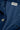 Detail of a GOTS certified organic cotton corduroy jacket in navy blue from Cozmo - Chaqueta de Pana Ancha - Bebé 
