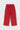 #color_red-velvet | Woven velour pants for girls by Cozmo