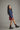girl in gots and oeko-tex certified organic cotton skirt in color prune red from cozmo - Falda de Pana Ancha - Chica 
