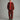 #color_chocolate | boy wearing gots and oeko-tex certified organic cotton wide wale corduroy pants for boys in red hues from cozmo