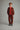 boy wearing gots and oeko-tex certified organic cotton wide wale corduroy pants for boys in red hues from cozmo - Sobrecamisa de Pana Ancha - Bebé 