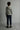 boy wearing soft cotton knit grey hoodie cozmo