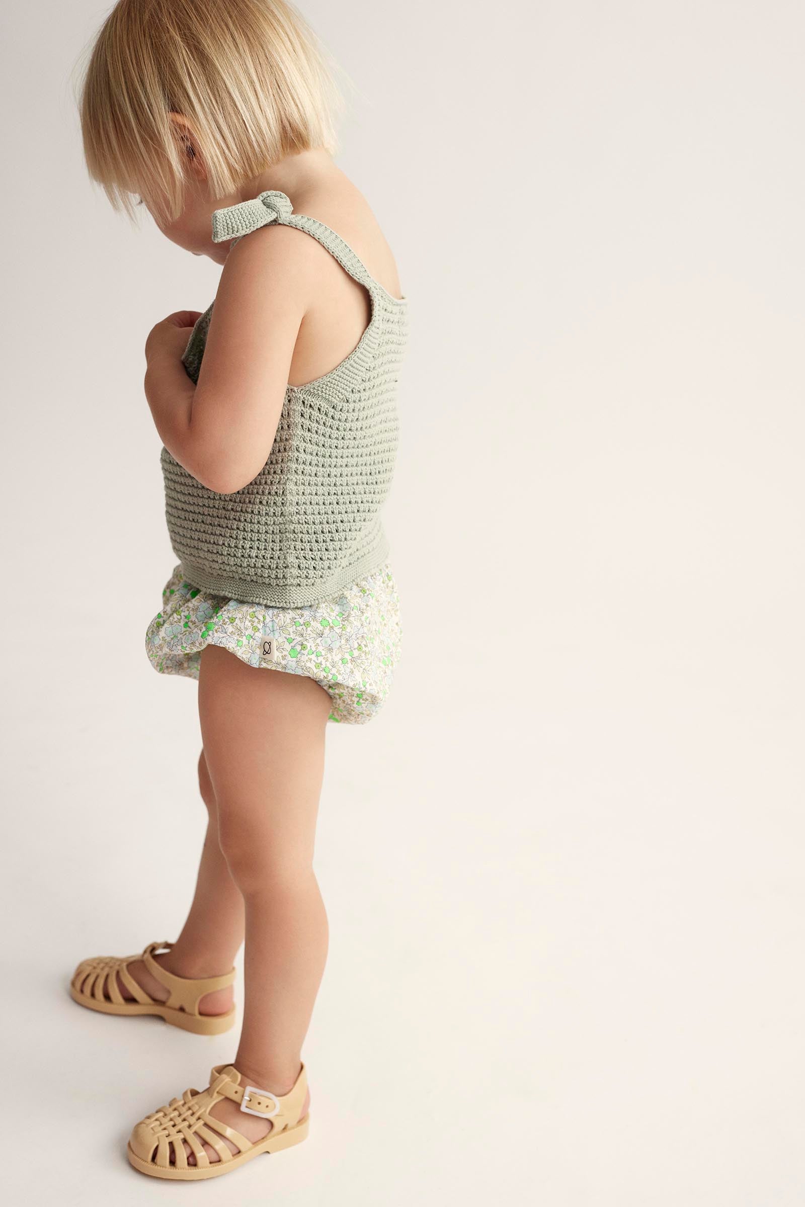 Floral Baby Girl Bloomers Cozmo